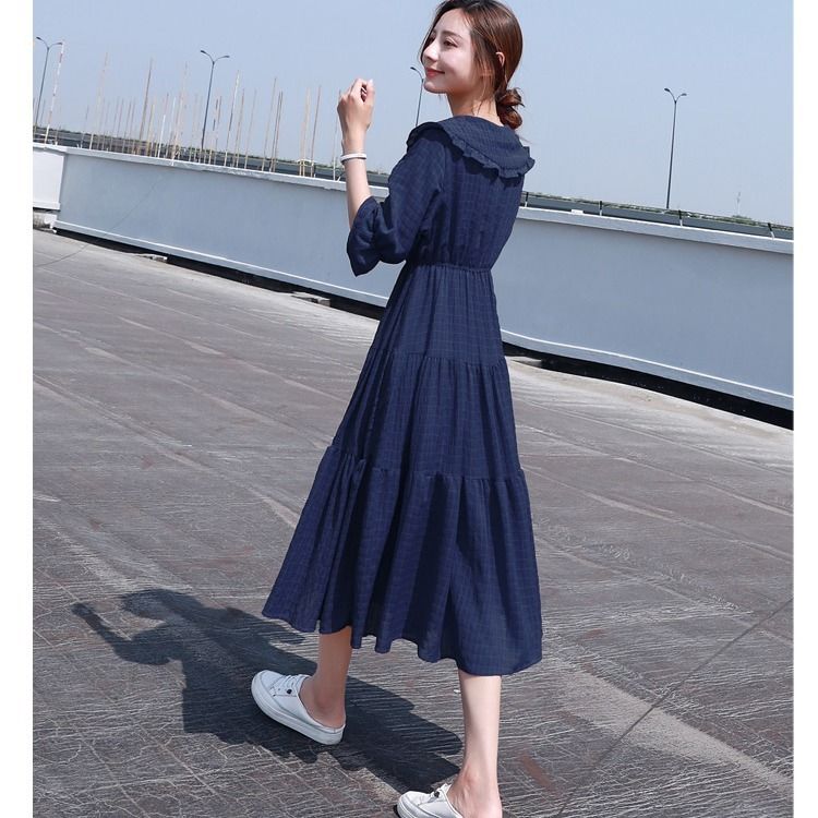 Midi Fashion Elegant 2025 Puff - French Vintage Floral Midi Dress review and price
