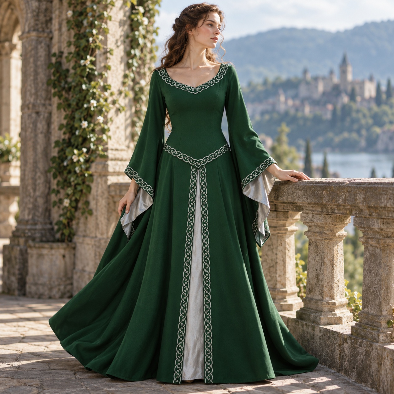 Long Sleeve Round Neck Mid Len - Dresses review and price