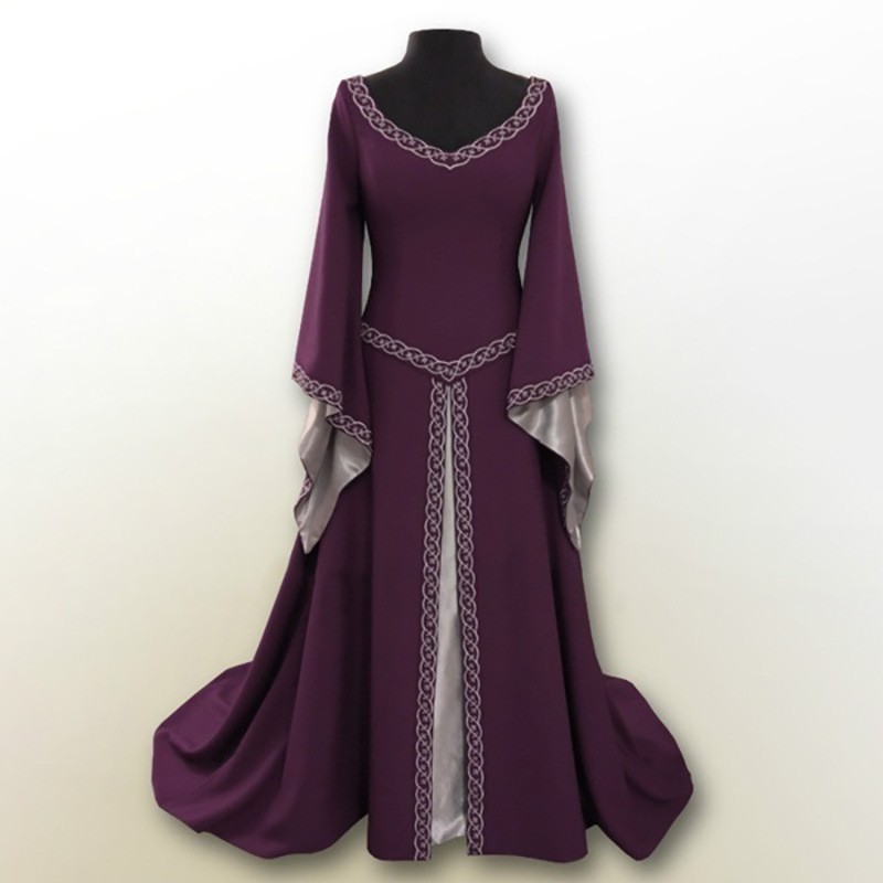 Long Sleeve Round Neck Mid Len - Dresses review and price