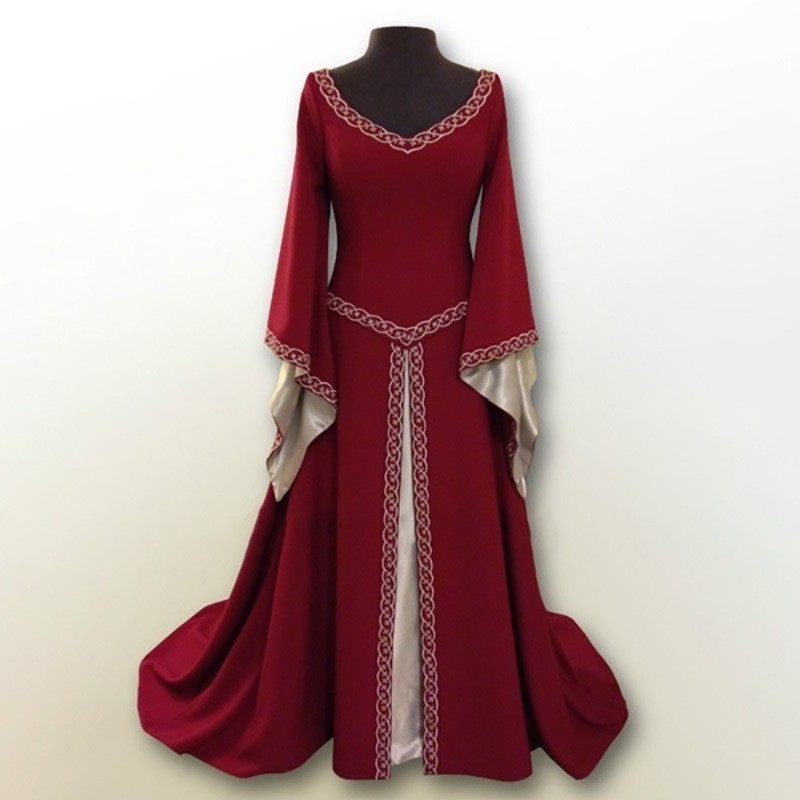 Long Sleeve Round Neck Mid Len - Dresses review and price