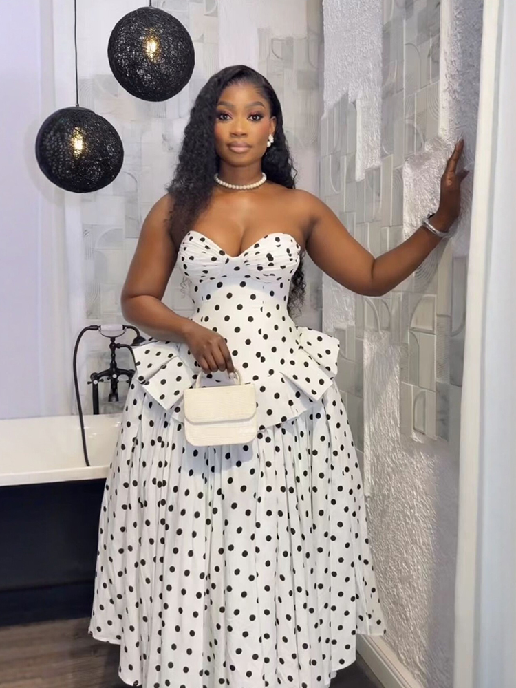Vintage French Style Polka Dot - French Vintage Floral Midi Dress review and price
