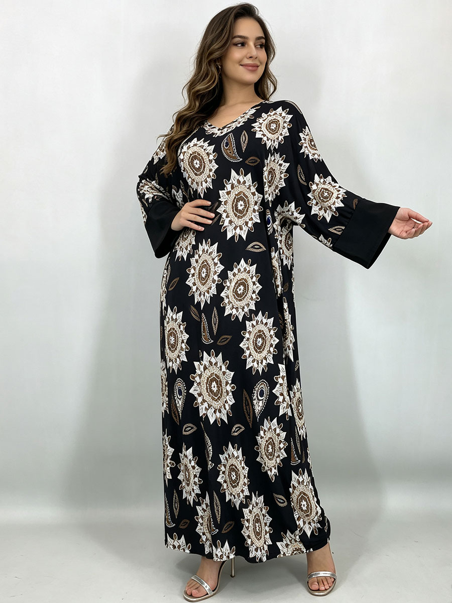 Plus Size Maxi Dress for Women - Boho Summer Beach Maxi Dress review and price