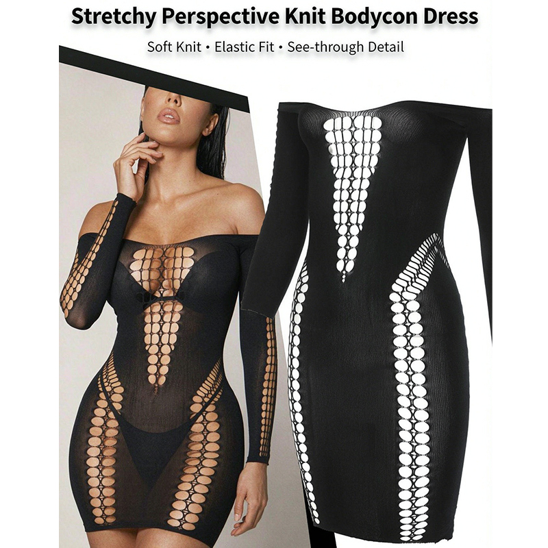 Women Sheer Mesh Long Sleeve B - Sexy Mesh Sheer Bodycon Dress review and price