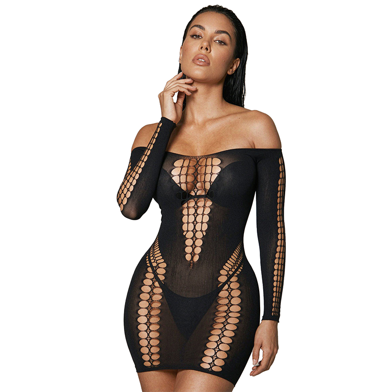 Women Sheer Mesh Long Sleeve B - Sexy Mesh Sheer Bodycon Dress review and price