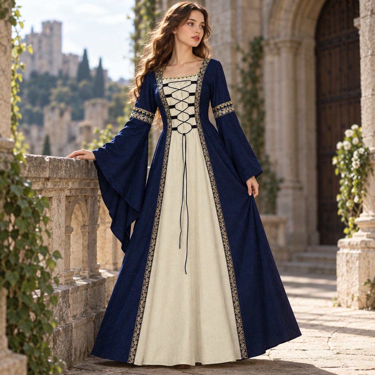 Bell Sleeve Long Sleeve a Line - Dresses review and price