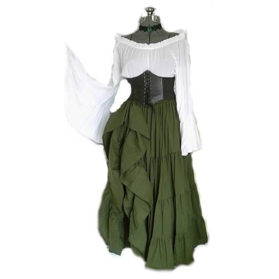 High Waist Long Sleeve Dress C - Dresses review and price
