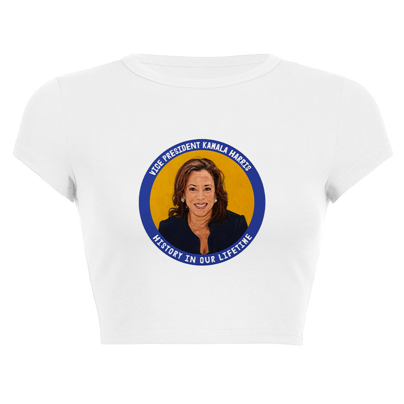 Portrait Graphic Print Women W - Y2K Graphic Baby Tee Crop review and price