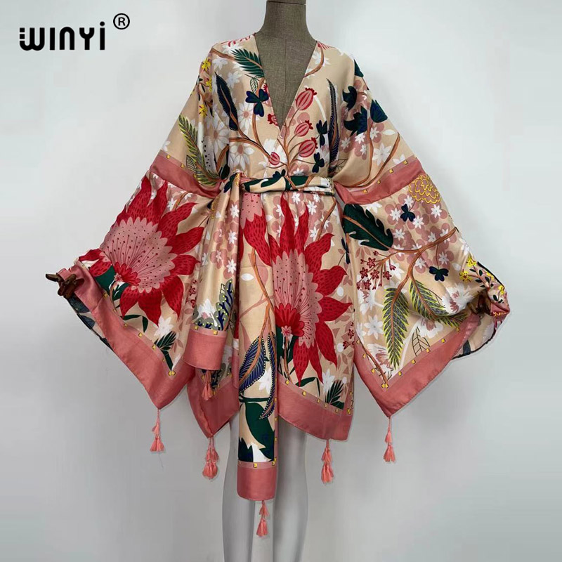WINYI Autumn Dresses for Women - Boho Summer Beach Maxi Dress review and price