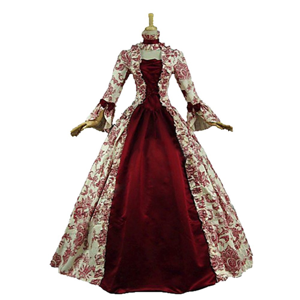 Printed Long Sleeve High Waist - Dresses review and price